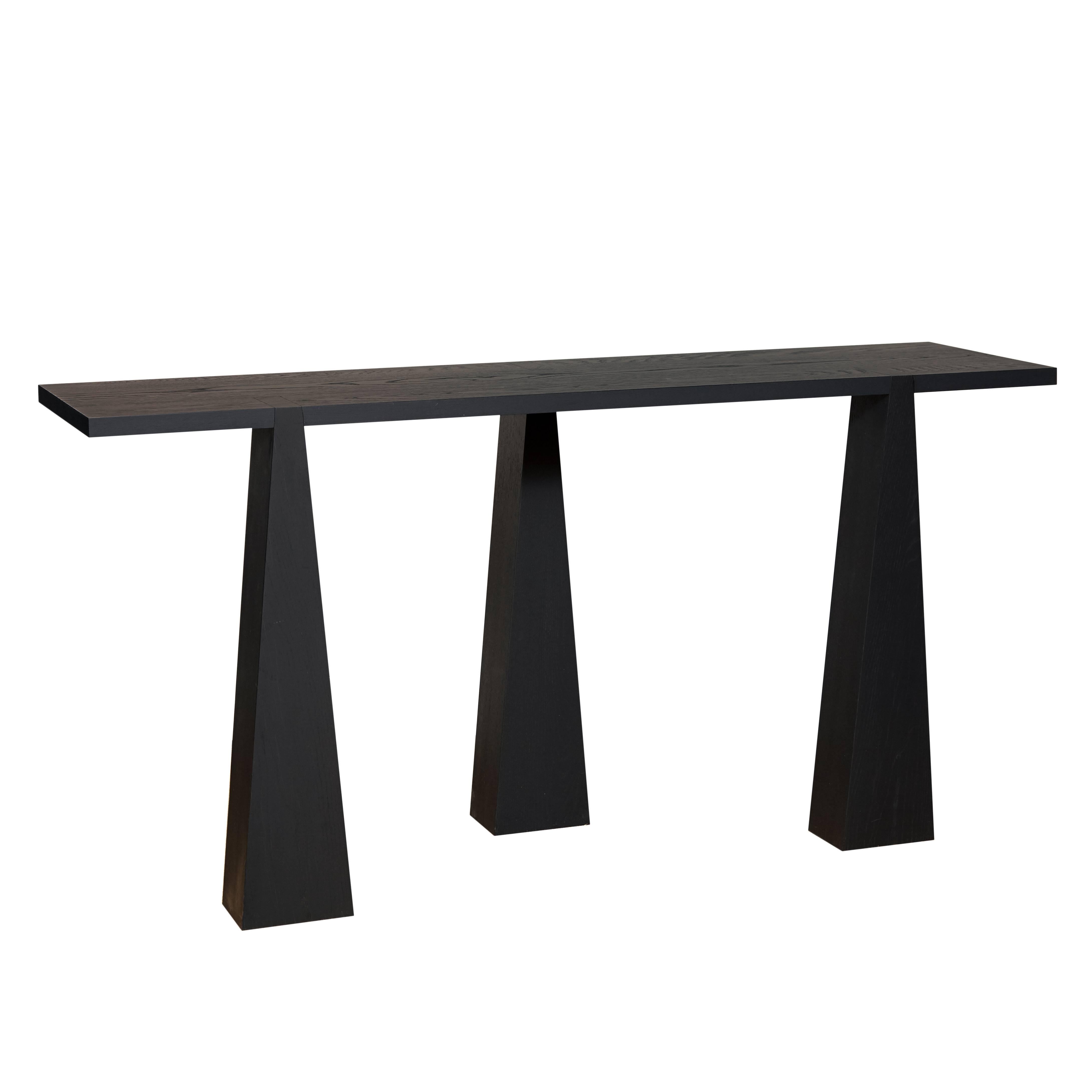 Modern Nylander Solid Oak Console Table For Sale