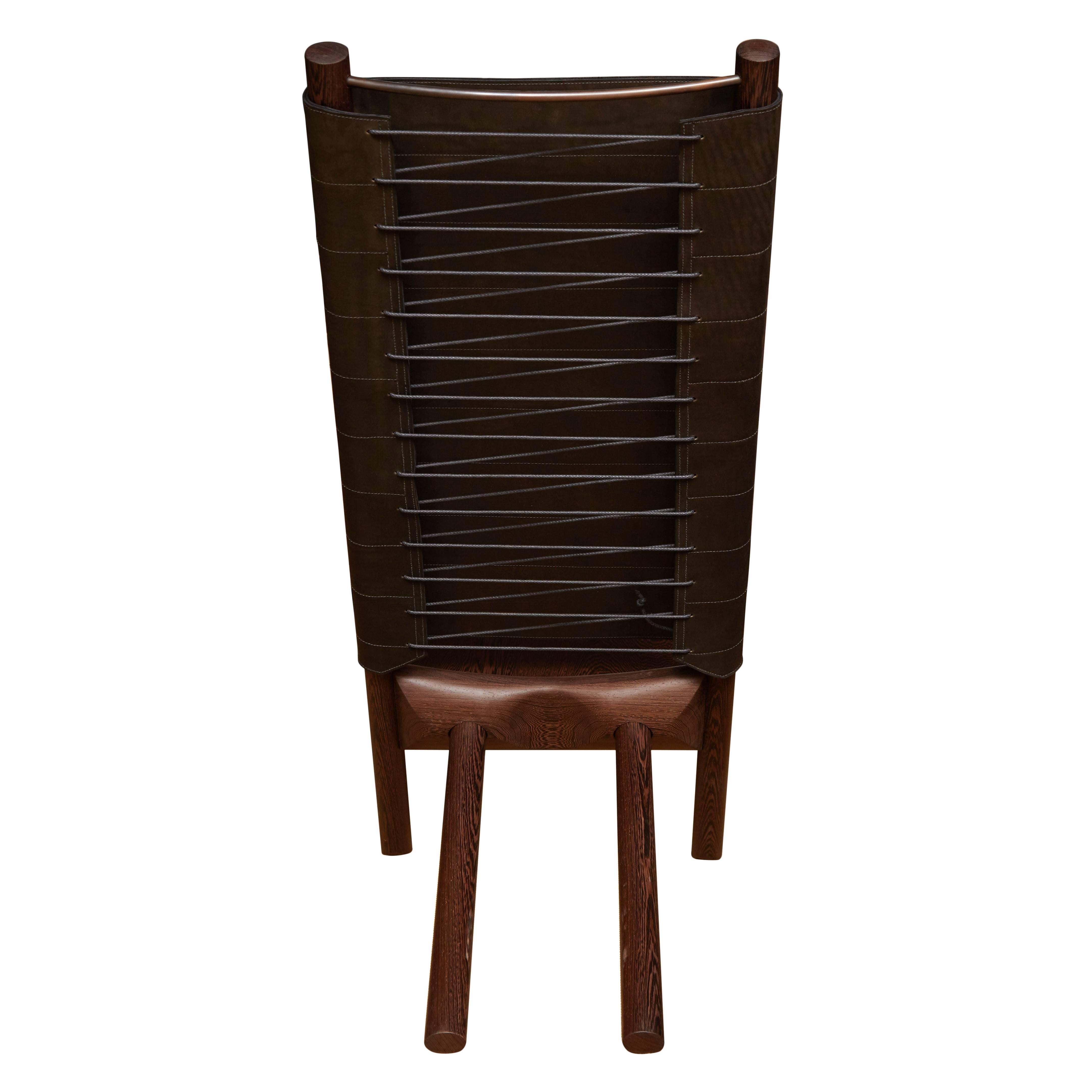 Leather Erickson Aesthetics Slip Chair For Sale