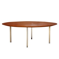 Florence Knoll Parallele Bar Teak Cocktail Table 9