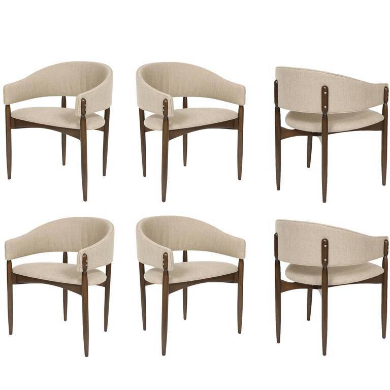 Set of Six Enroth Dining Chairs For Sale