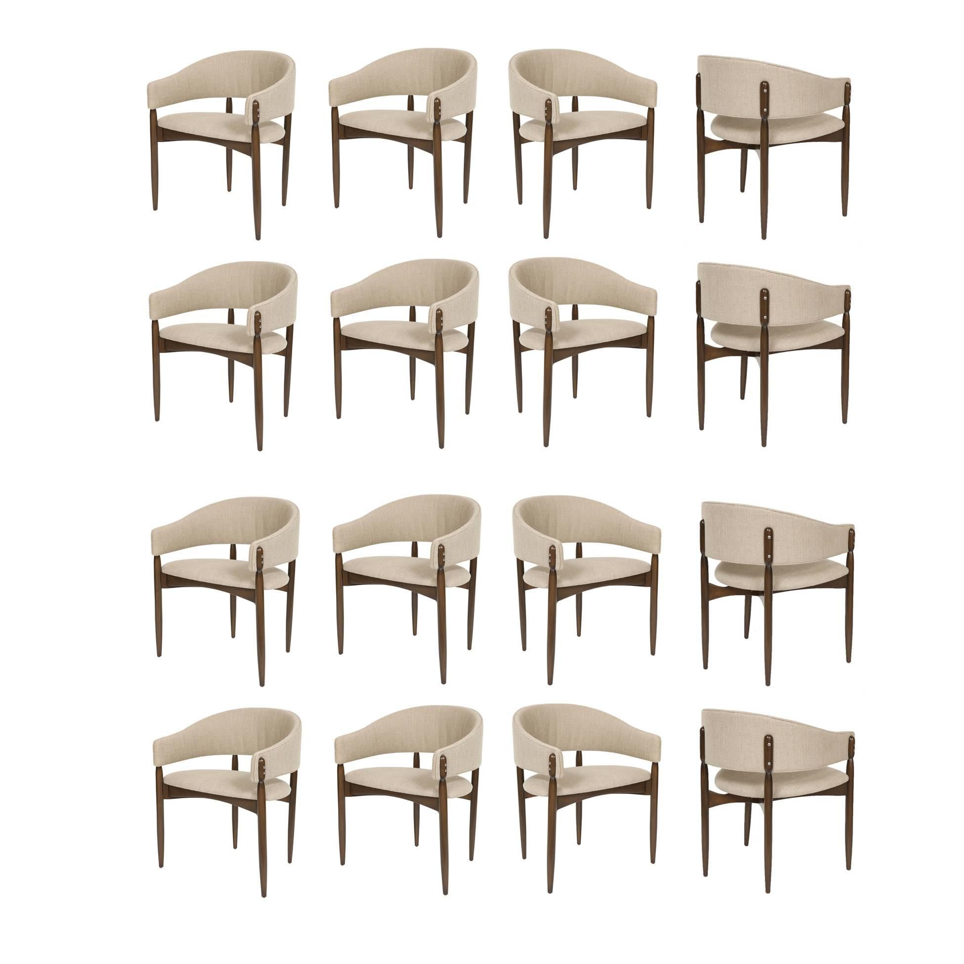 Set of 16 Enroth Dining Chairs For Sale