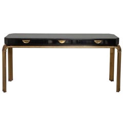 John Widdicomb Three-Drawer Console Table