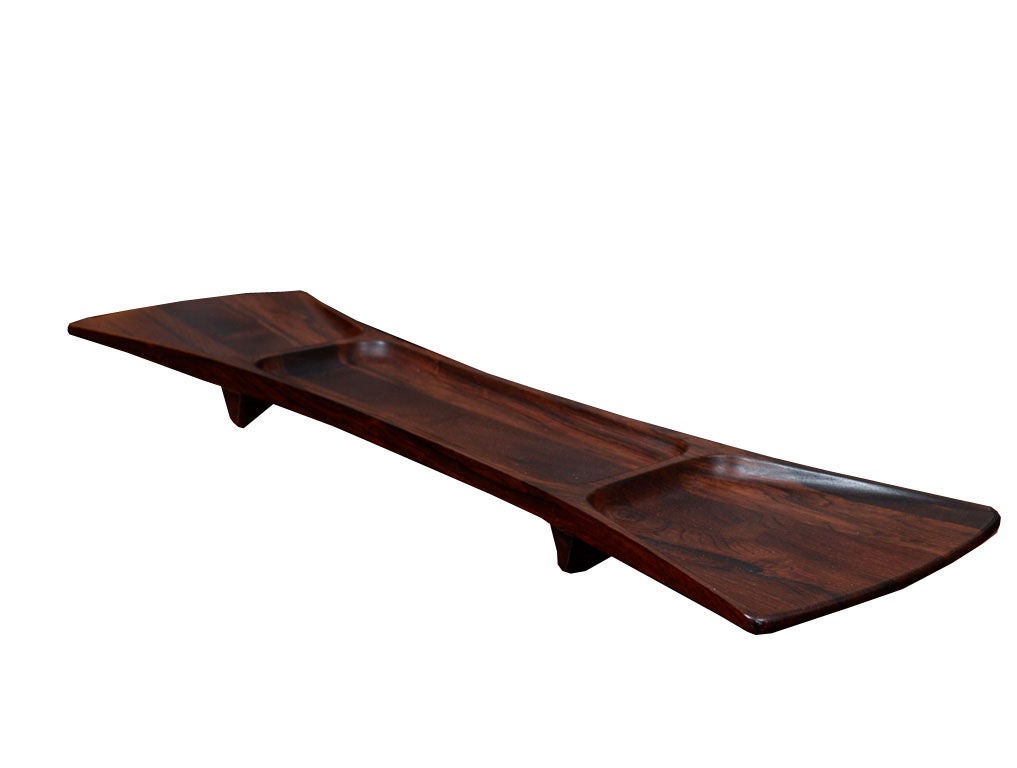 Mid-20th Century Rosewood Jens Quistgaard for Dansk Tray For Sale