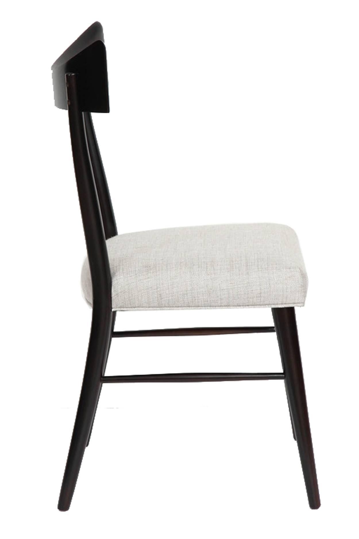 Linen Paul McCobb Planner Group 8 Dining Chairs