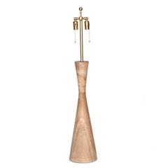 Evan Turned Maple Table Lamp 8