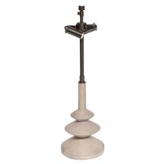 Hoover Turned Maple Table Lamp 6
