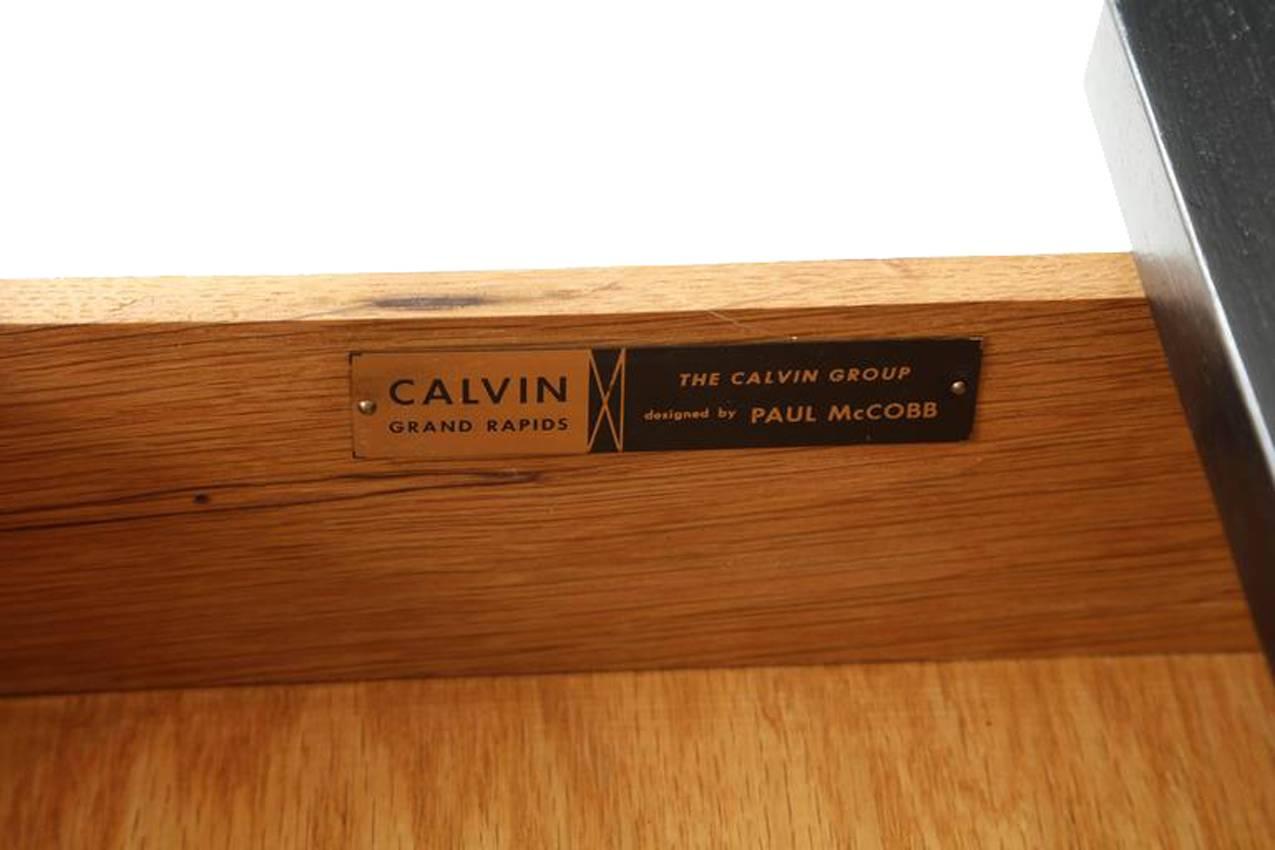 Brass Paul McCobb Calvin Eight-Drawer Dresser for Directional