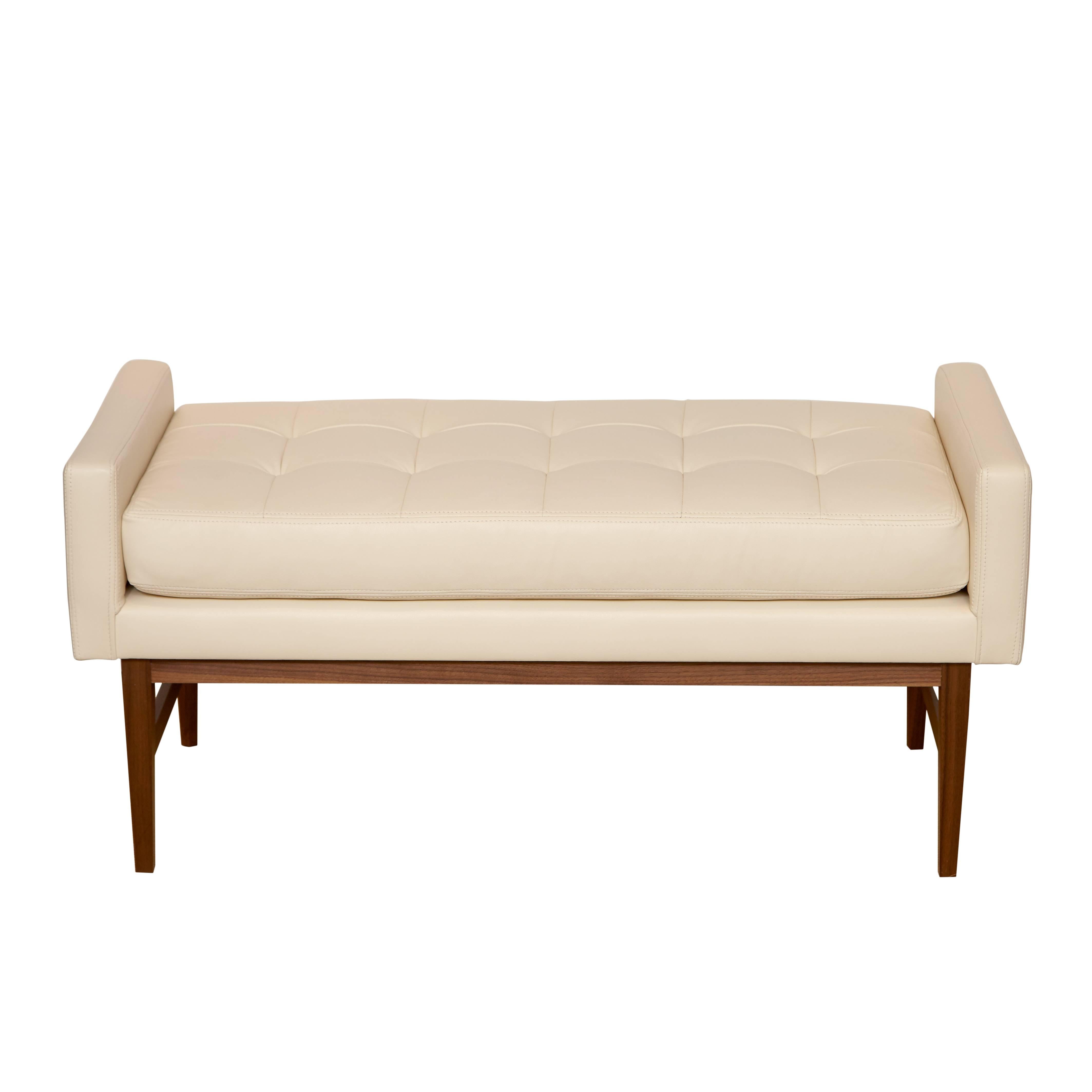 American Bailey Tufted Bench For Sale