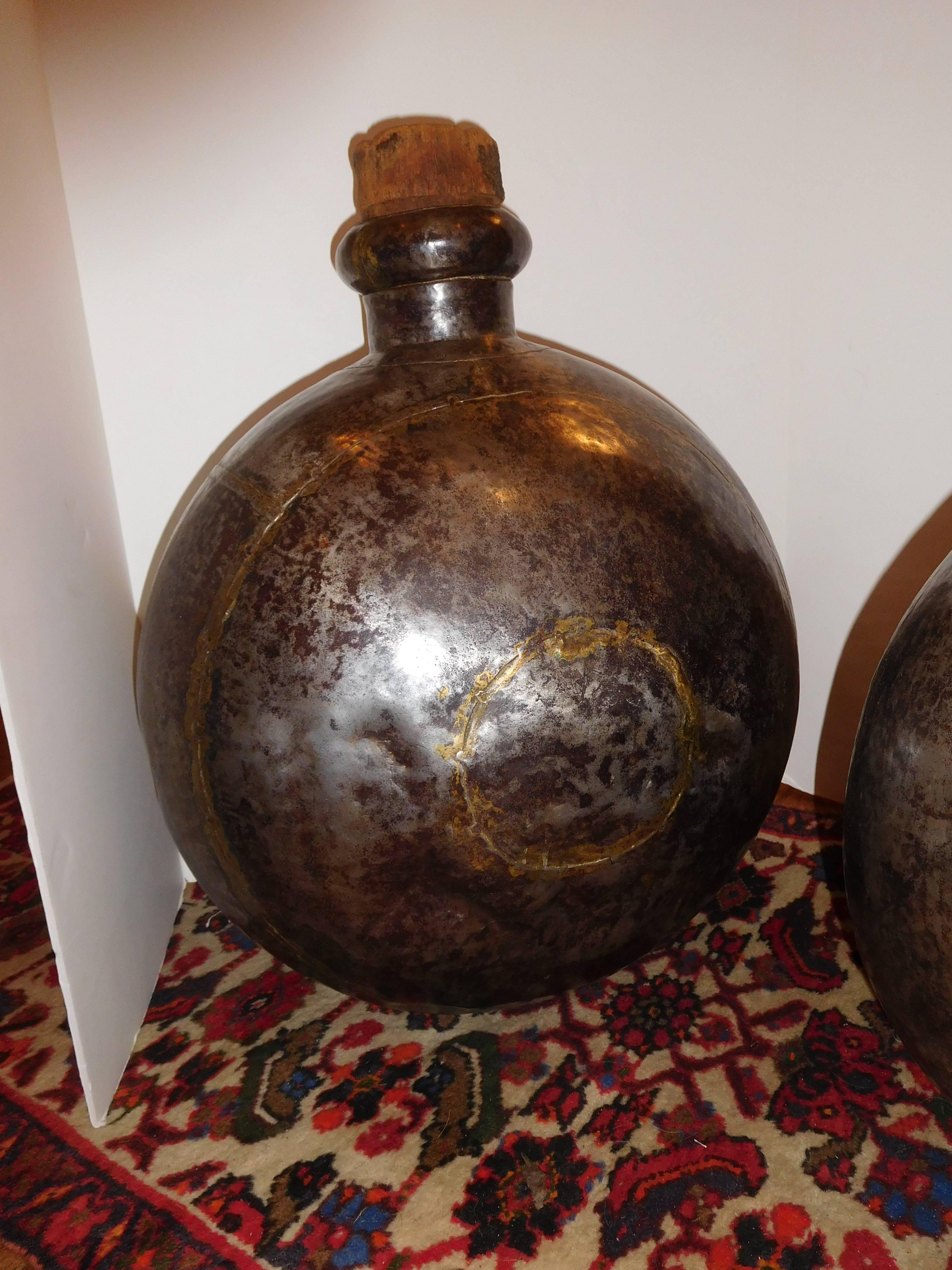 Moroccan Three North African Copper Vessels