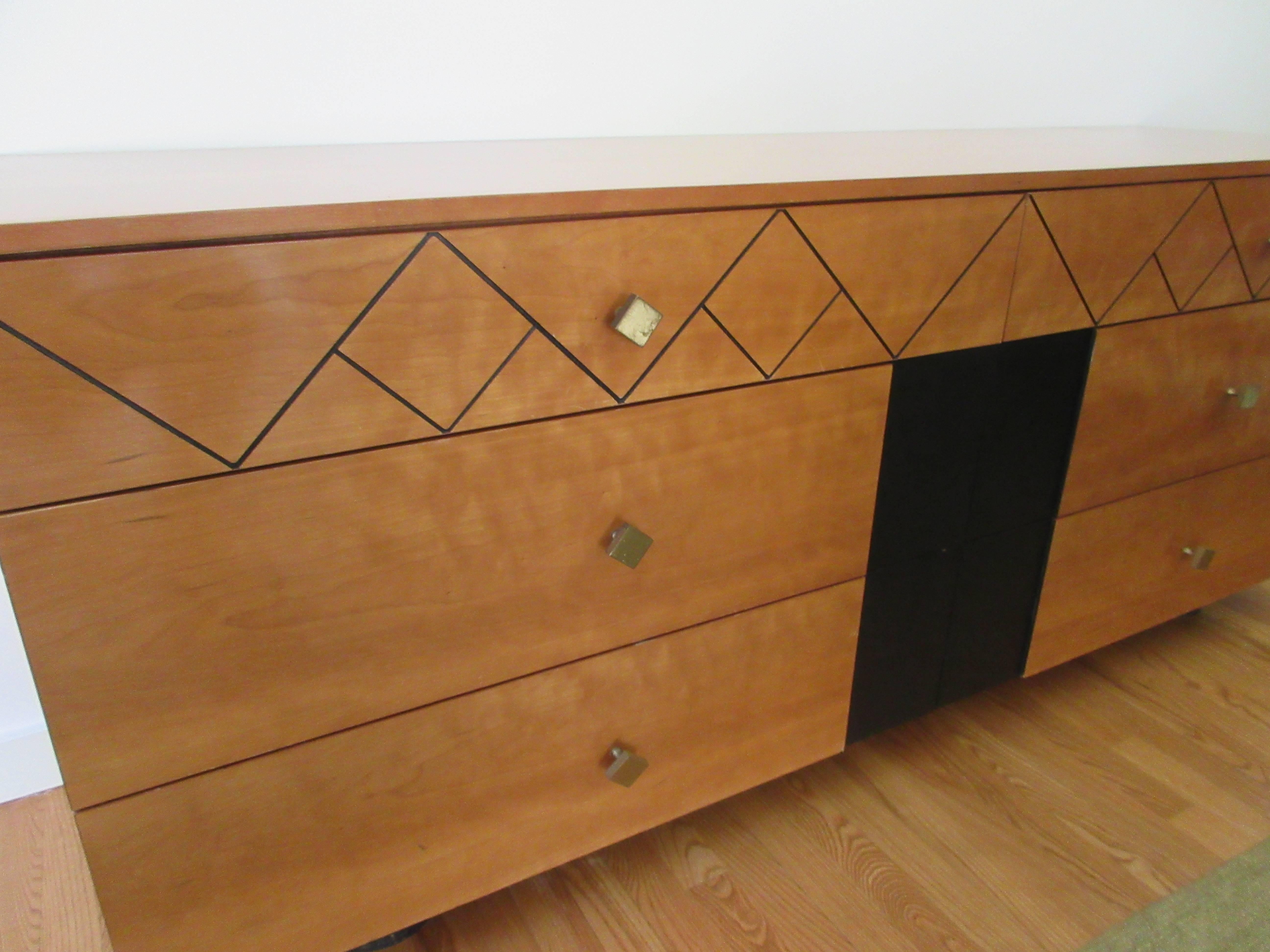 Hand-Crafted Mid-Century Danish Modern Chest of Drawers