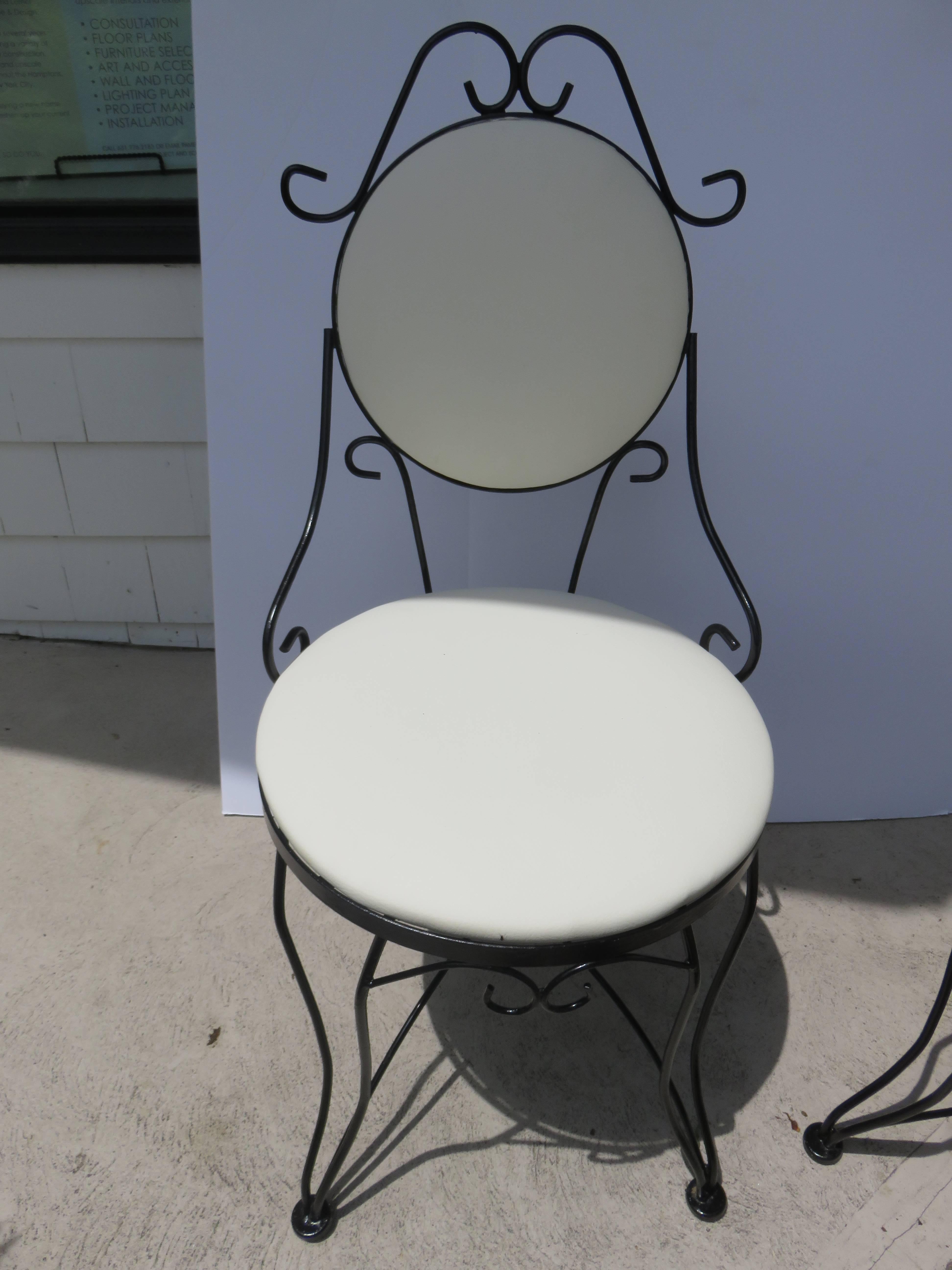 Mid-Century Modern Woodard Mid-Century, 1950-1950, Bistro Set