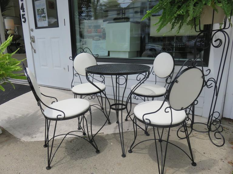 Woodard MidCentury, 19501950, Bistro Set at 1stdibs