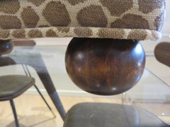 Antique  English Foot Stool, 1890s