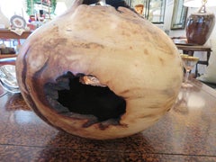 Rare Studio Crafted Free Edge  Bowl of Chestnut Wood  by Twig Studio