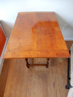 Late 19th Century Americana Cherry Wood Table/Writing Desk