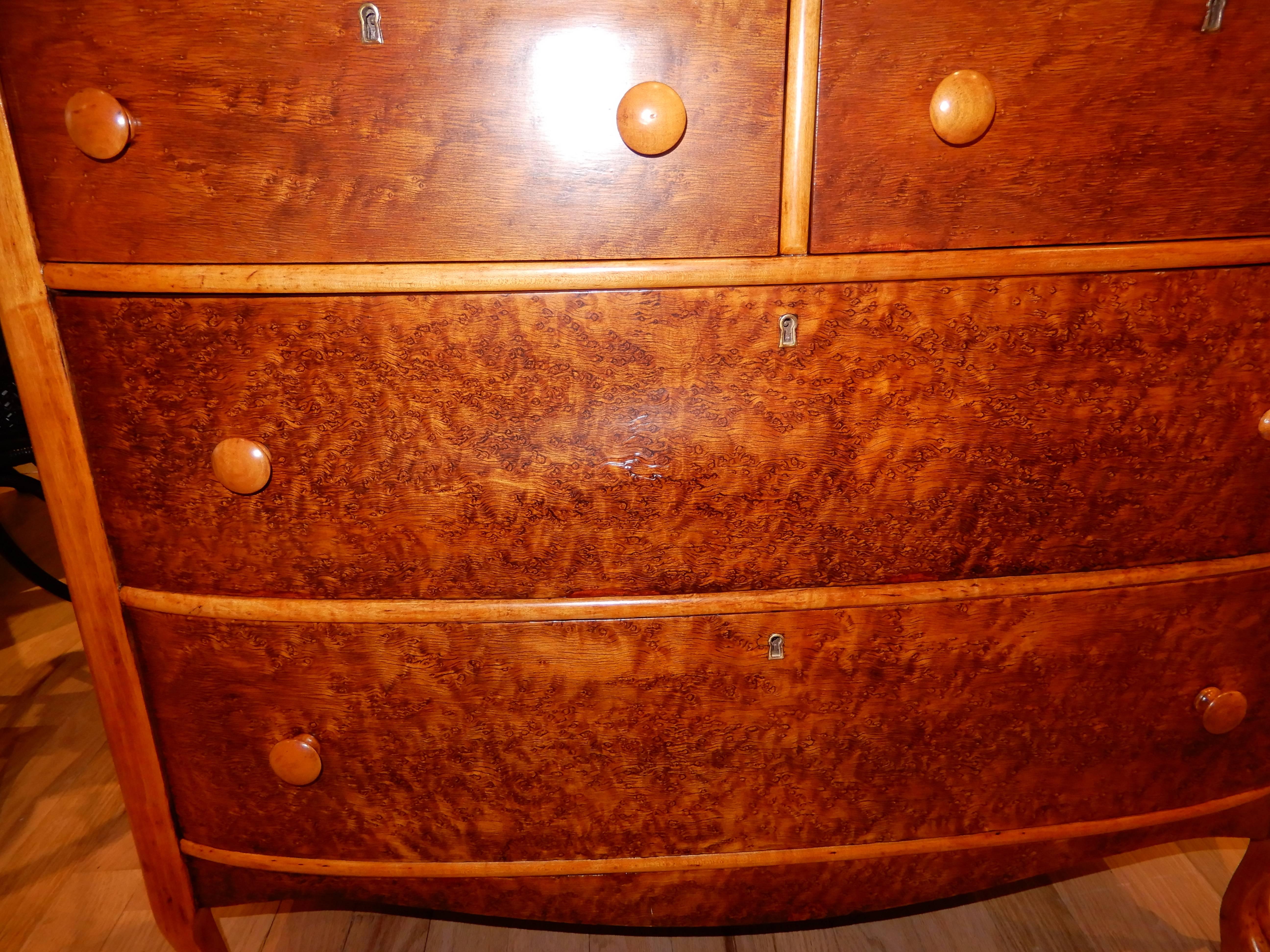 Hand-Crafted Americana Late 19th Century Chest of Drawers or Dresser