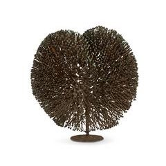 Monumental Harry Bertoia Patinated Bronze Bush Sculpture, circa 1970 5