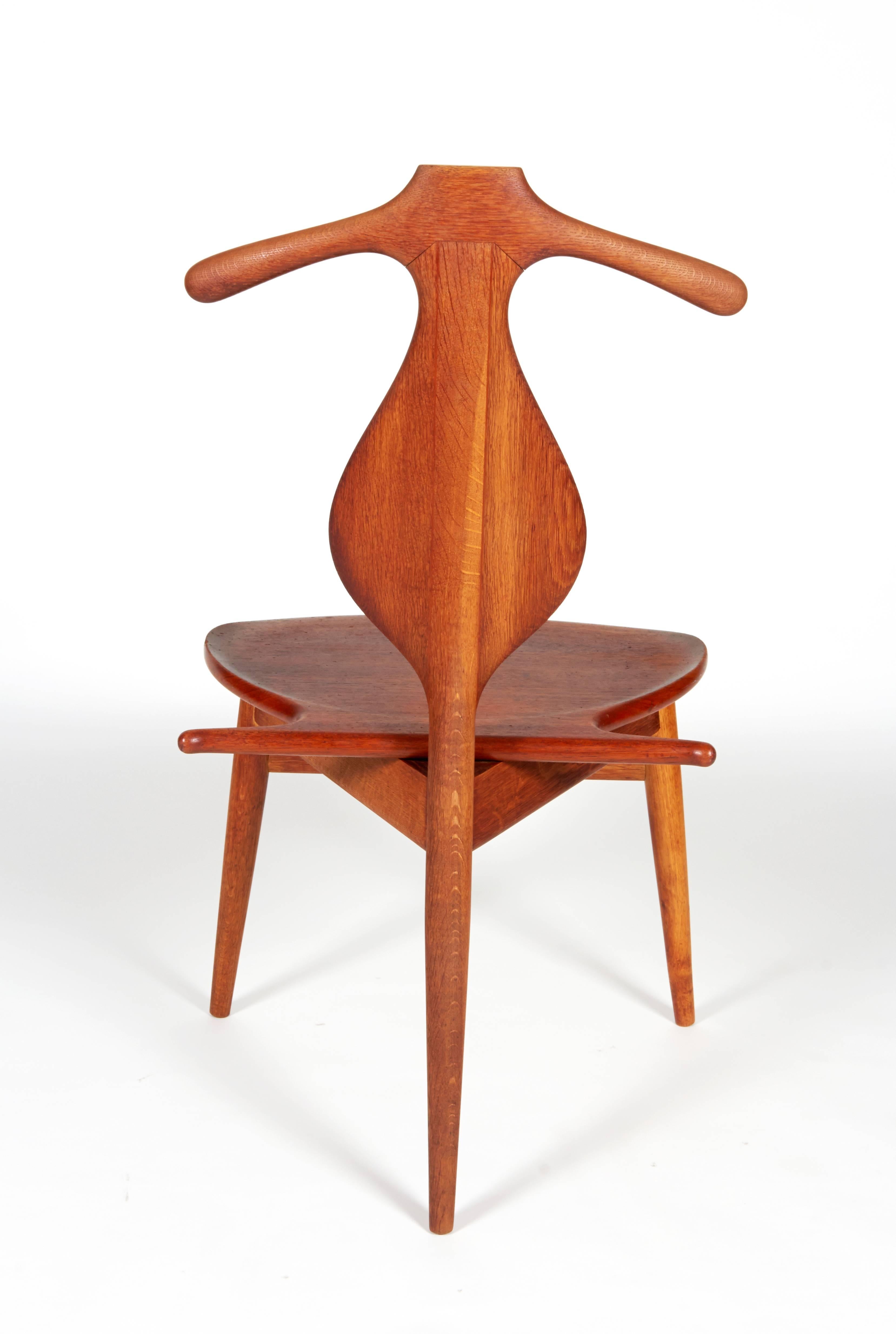 Hans Wegner Valet Chair In Excellent Condition In New York, NY