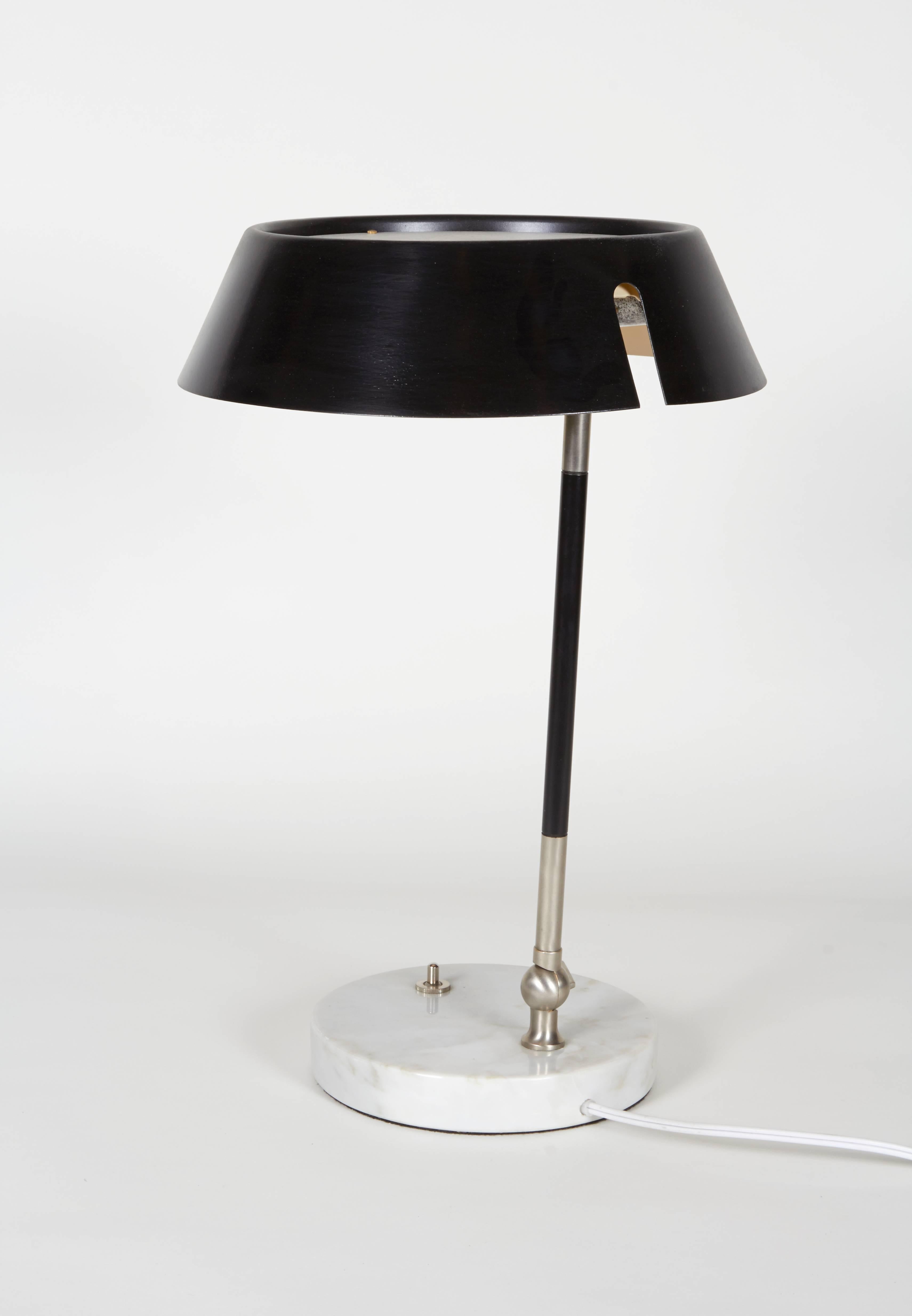 Mid-Century Modern Stilux Adjustable Desk or Table Lamp,  Italy 1950s