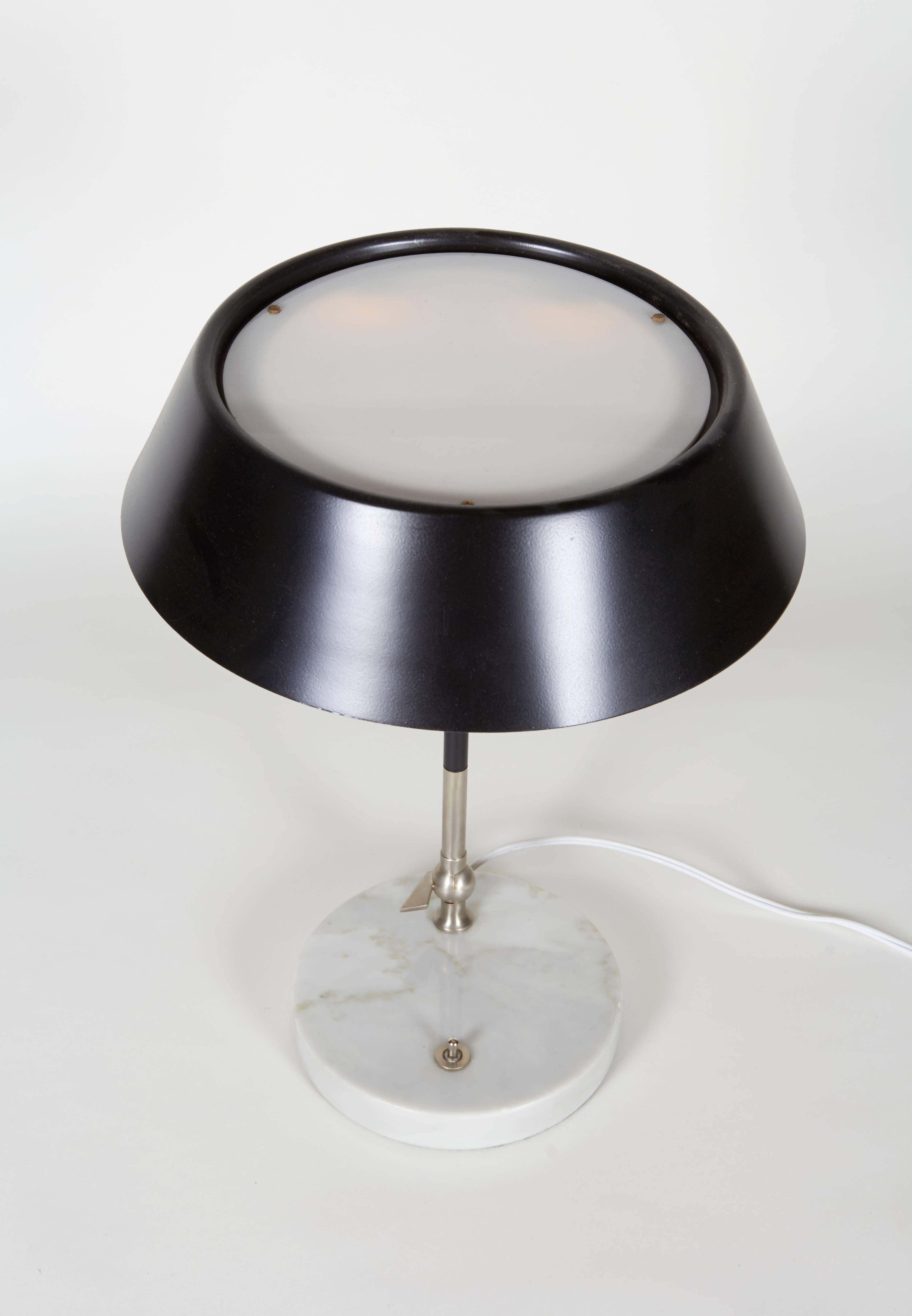 Italian Stilux Adjustable Desk or Table Lamp,  Italy 1950s
