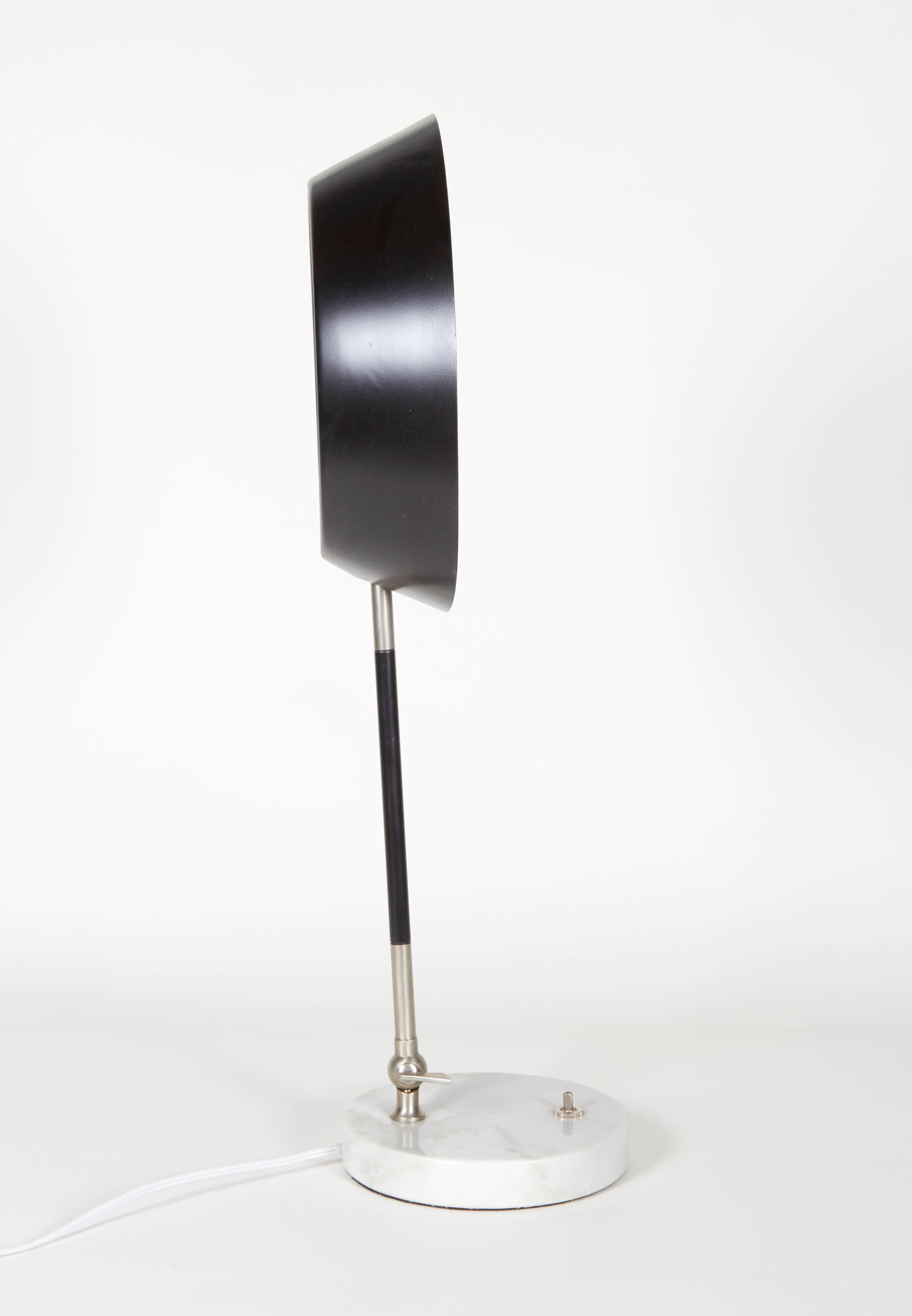 Painted Stilux Adjustable Desk or Table Lamp,  Italy 1950s