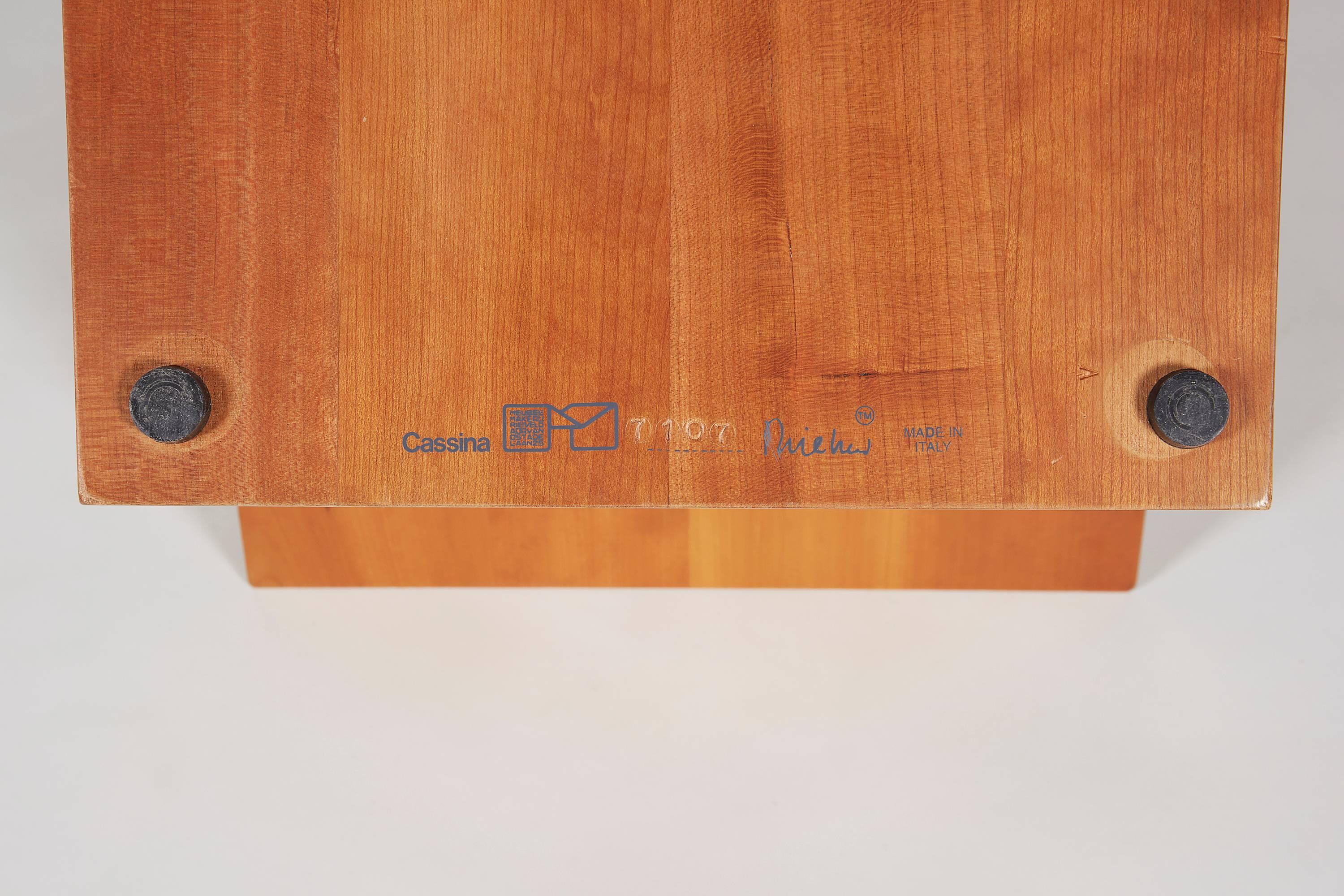Mid-20th Century Gerrit Rietveld Zig Zag Chair for Cassina