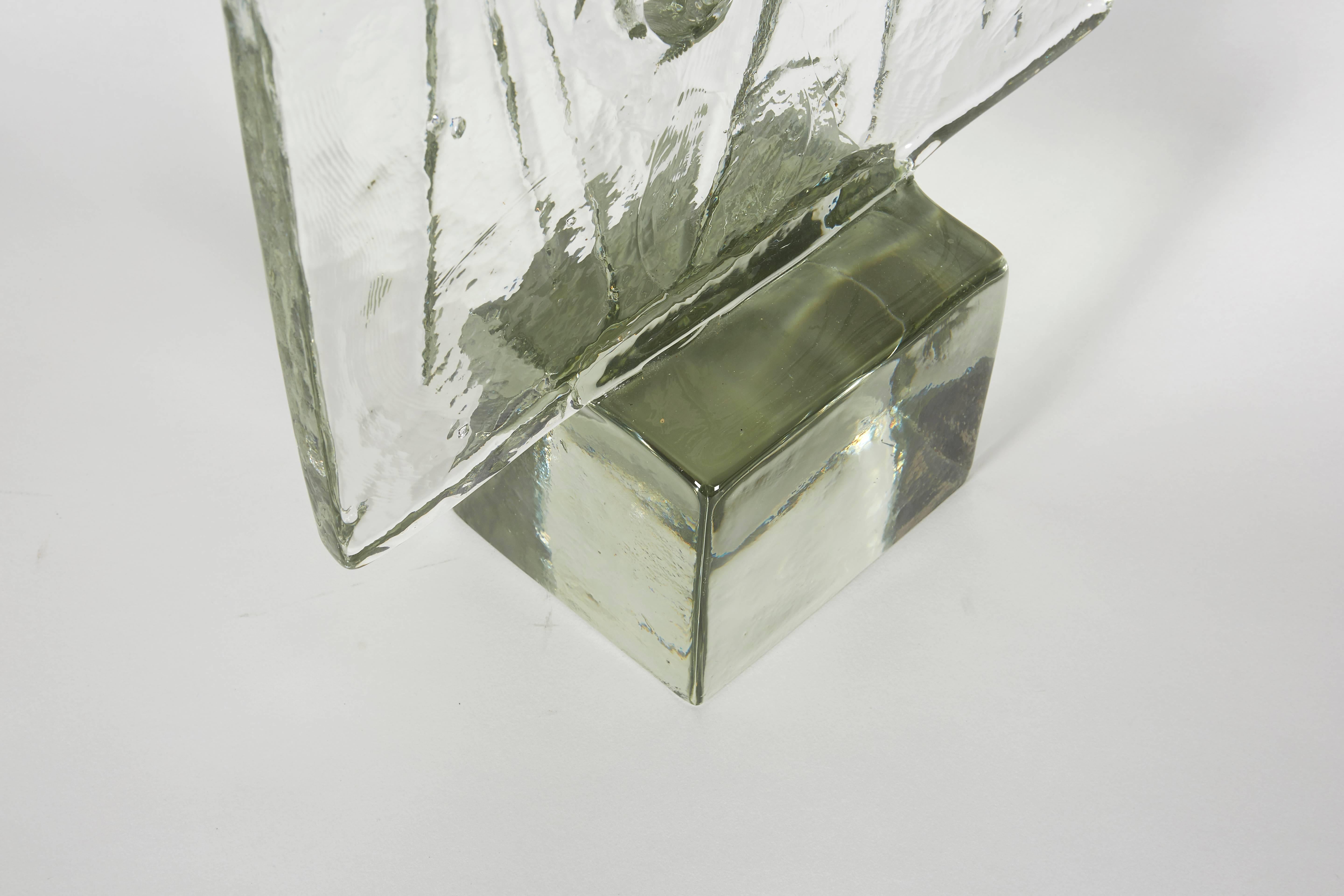 Luciano Gaspari Murano Glass Sculpture In Excellent Condition In New York, NY
