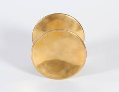 Large Mid-Century Brass Door Pull, Italy, 1960s