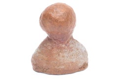William Dickey King Signed and Dated Ceramic Bust "Sleepy", USA, 1973