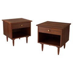 George Nakashima Origins Nightstands for Widdicomb, 1950's