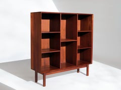 Librería de Peter Hvidt y Orla Mølgaard-Nielsen para Soborg, Dinamarca, década de 1960