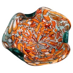 Italian Murano Glass Dish by Dino Martens, 1960's