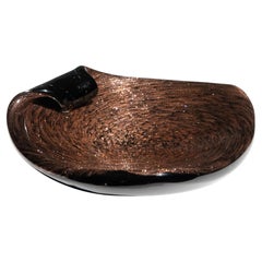 Italian Murano Glass Dish attributed to Archimede Seguso, 1950's