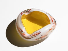 Italian Murano Glass Catchall Dish / Ashtray, 1950's