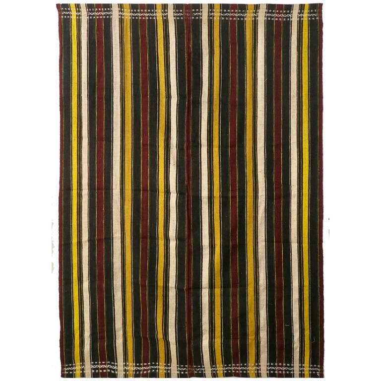 Handwoven Silk "Lamba" Textile from Madagascar For Sale