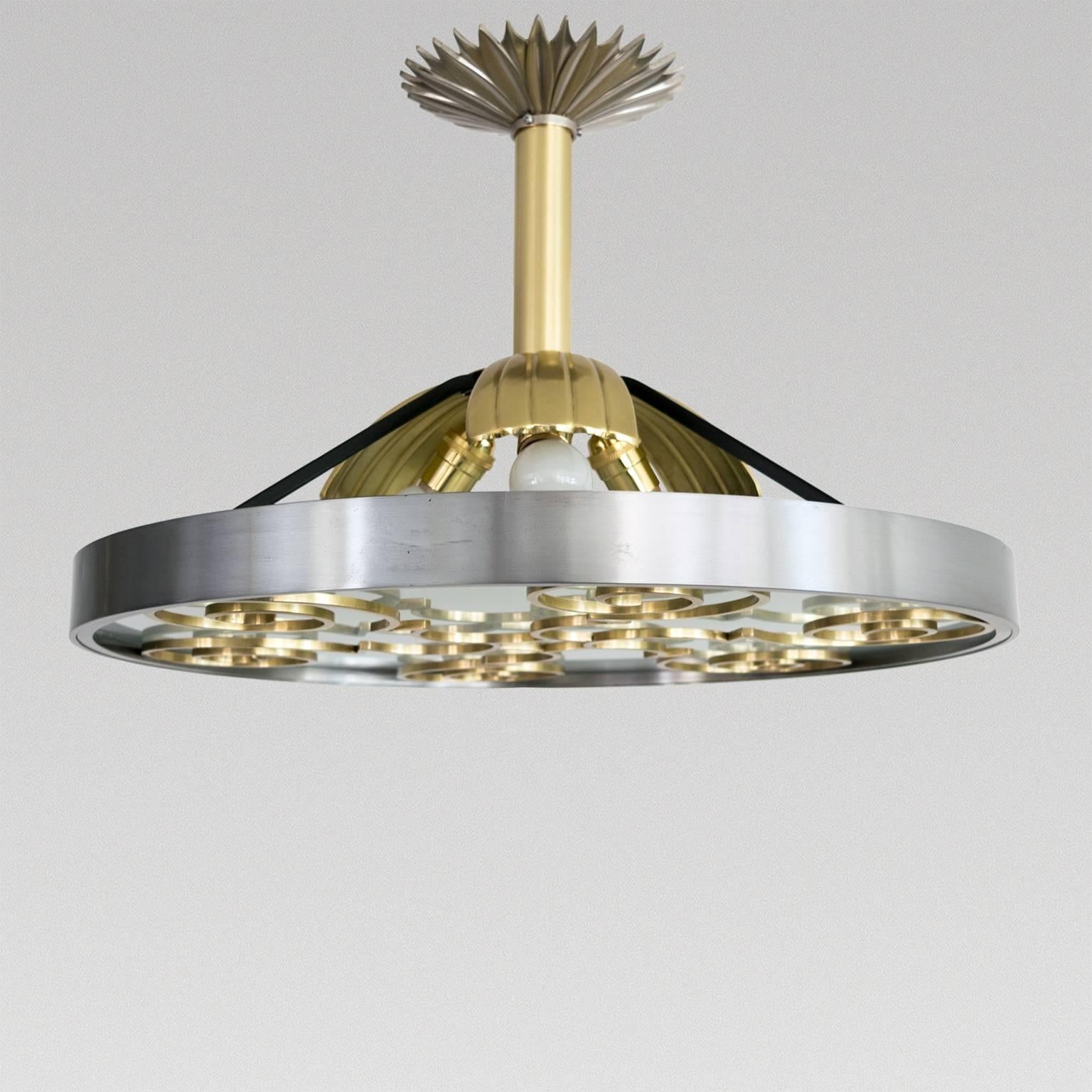  Scandinavian Modern Light Fixture by Lars Holmström, Sweden In Good Condition In New York, NY