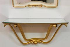 Osvaldo Borsani Floating Console and Mirror