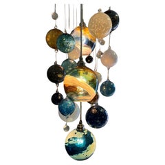 BABY Chandelier by Roast Designs featuring individually Blown Glass Globes