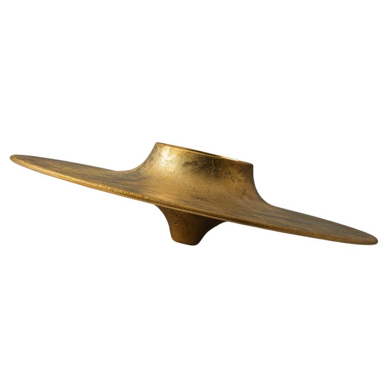Large Contemporary Bronze Bowl Centerpiece, In Stock For Sale