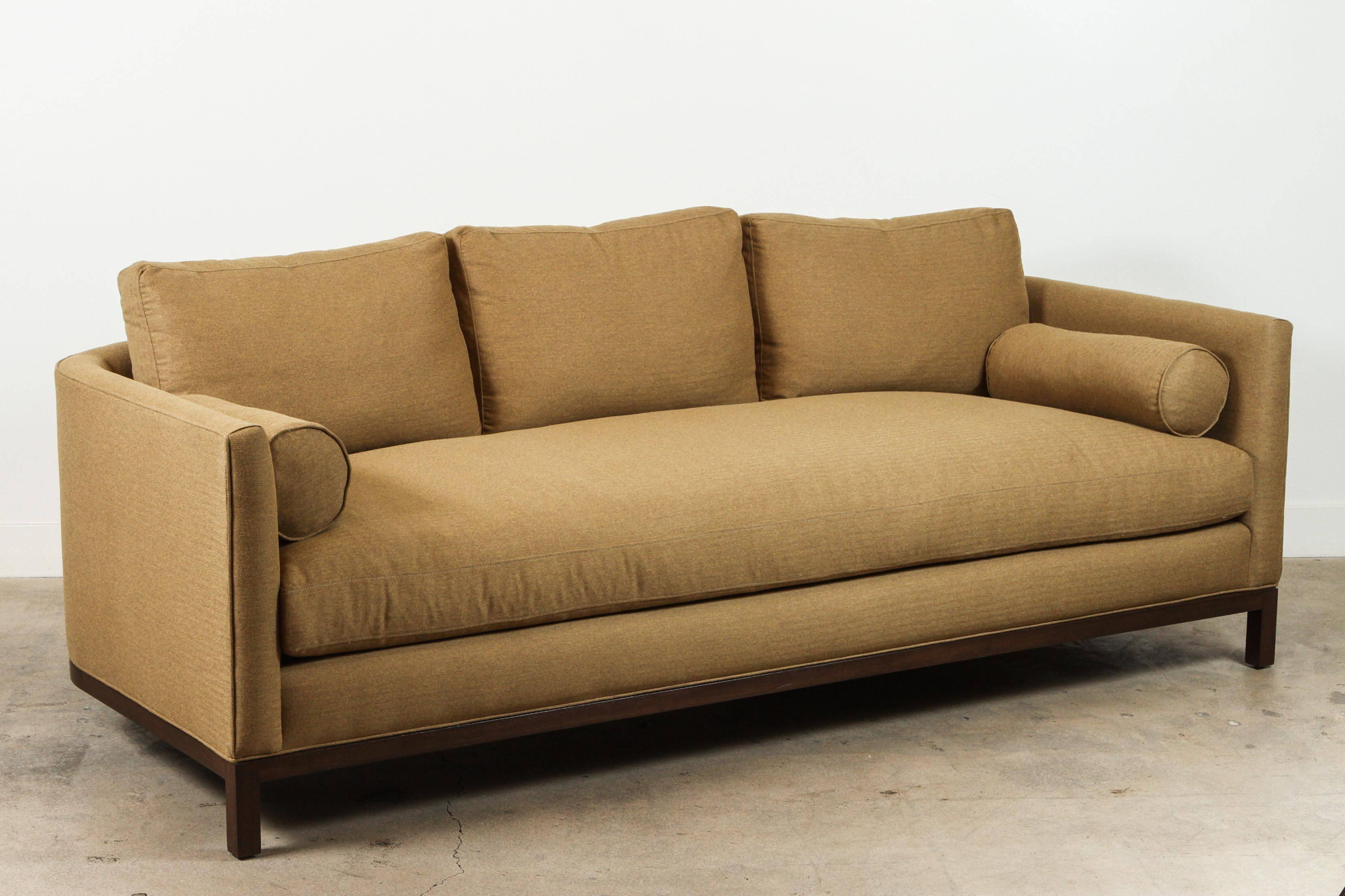Contemporary Curved Back Sofa by Lawson-Fenning