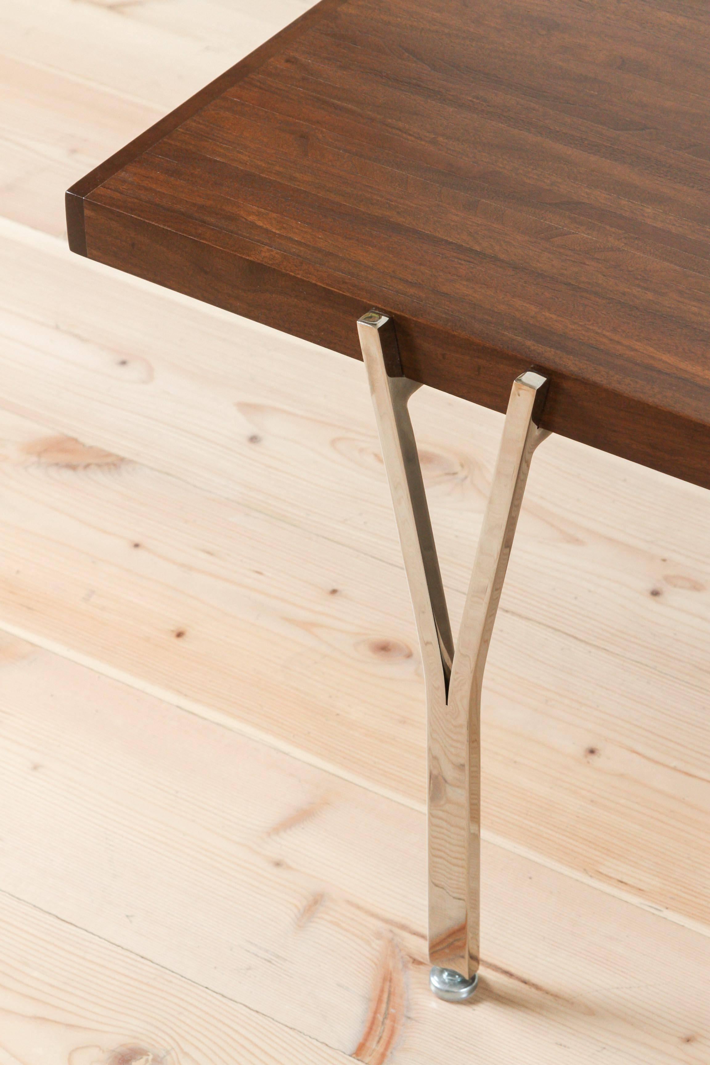 Mid-Century Modern Y-Leg Coffee Table by Lawson-Fenning