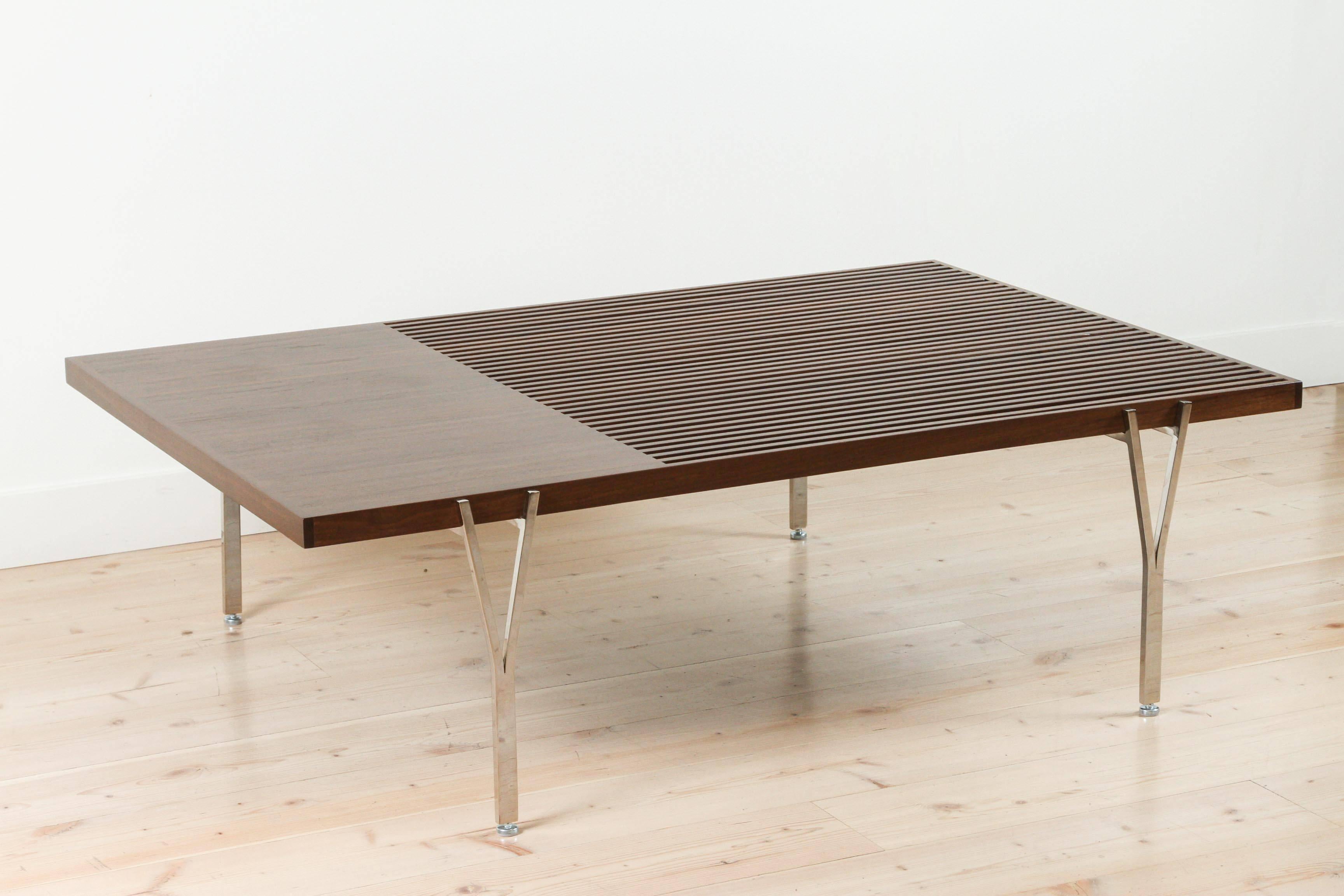 Chrome Y-Leg Coffee Table by Lawson-Fenning
