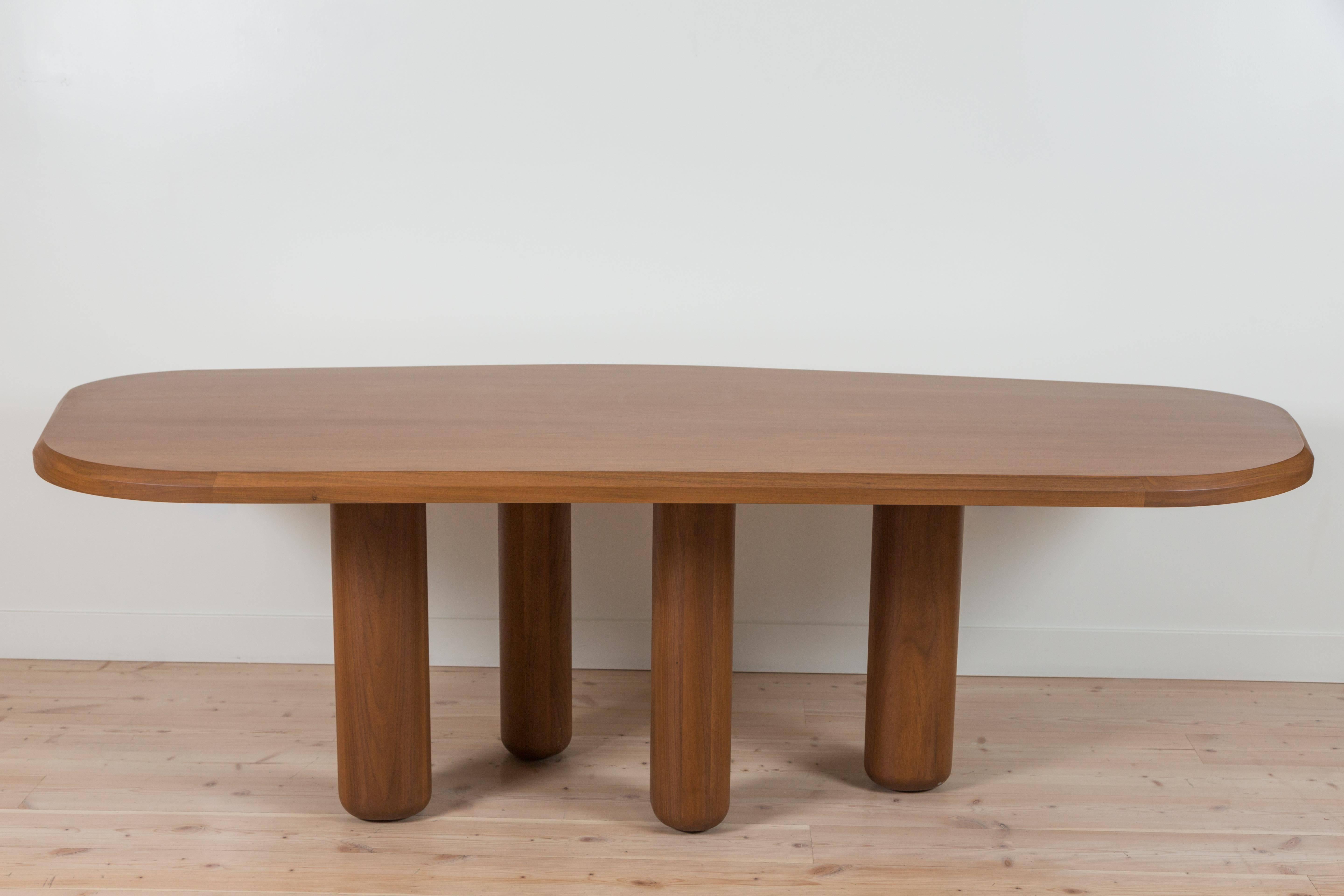 Walnut Rough Dining Table by Collection Particulière for Lawson-Fenning