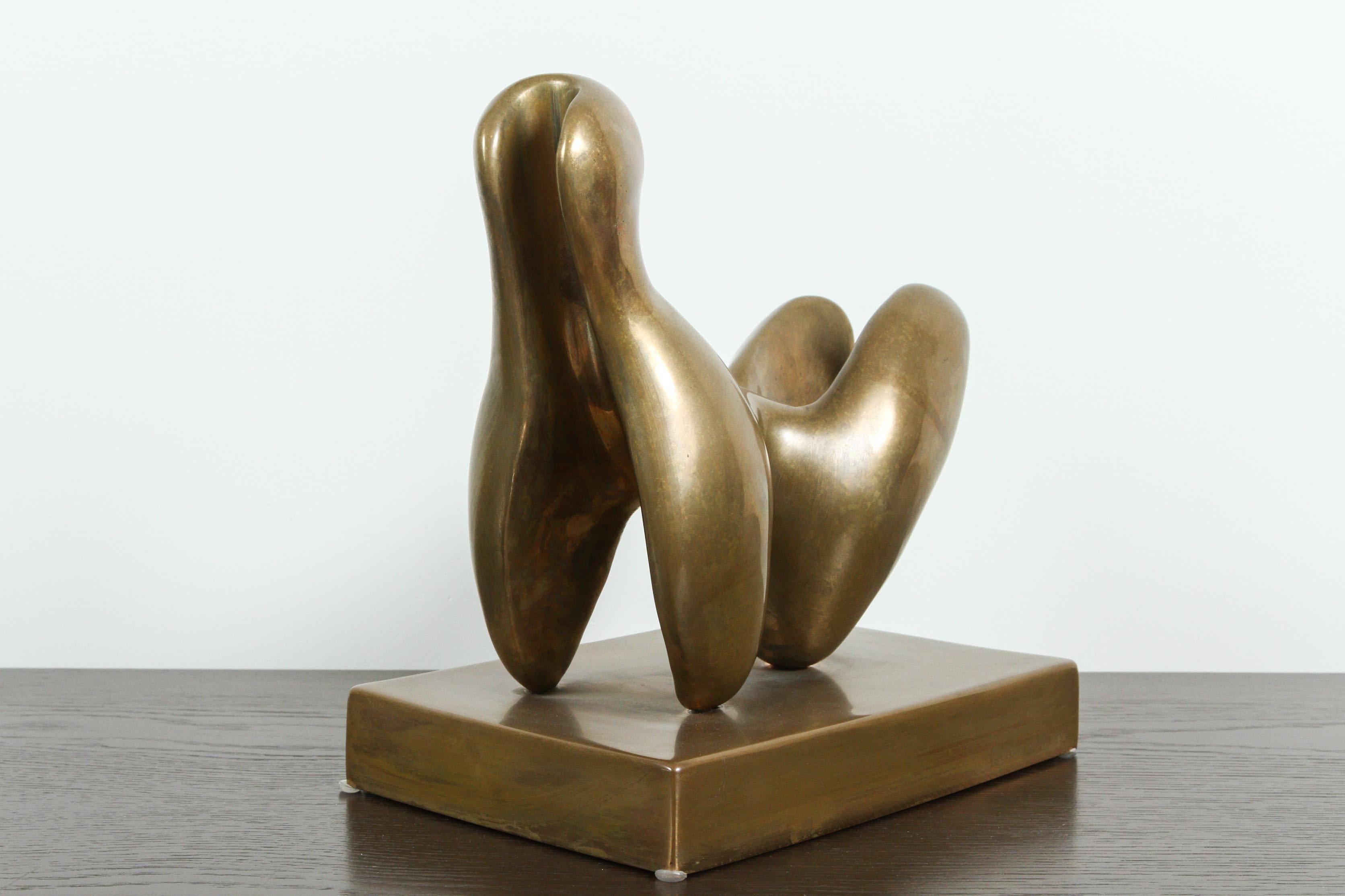 American Bronze Sculpture by Eli Karpel