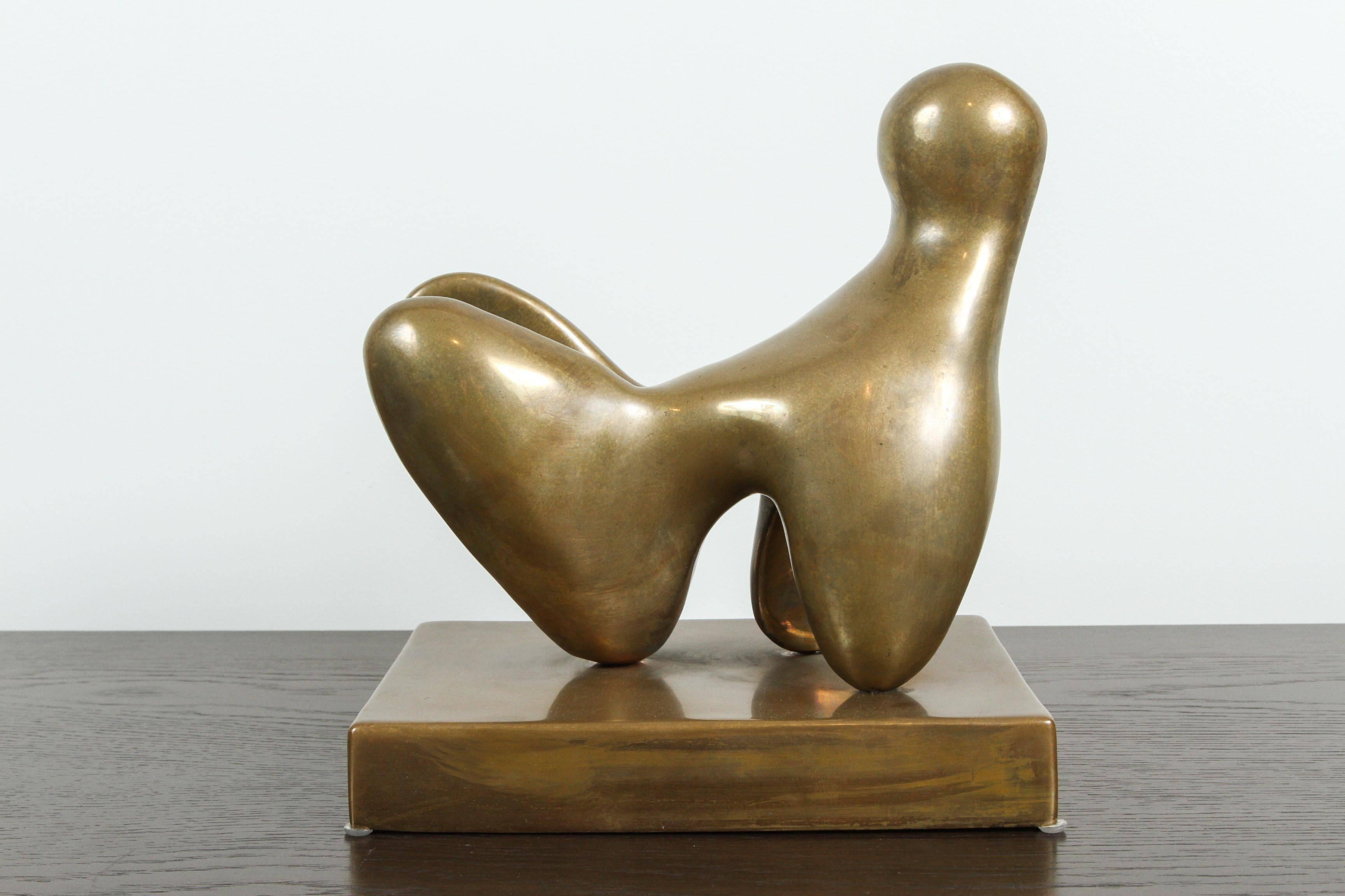 Bronze Sculpture by Eli Karpel In Excellent Condition In Los Angeles, CA