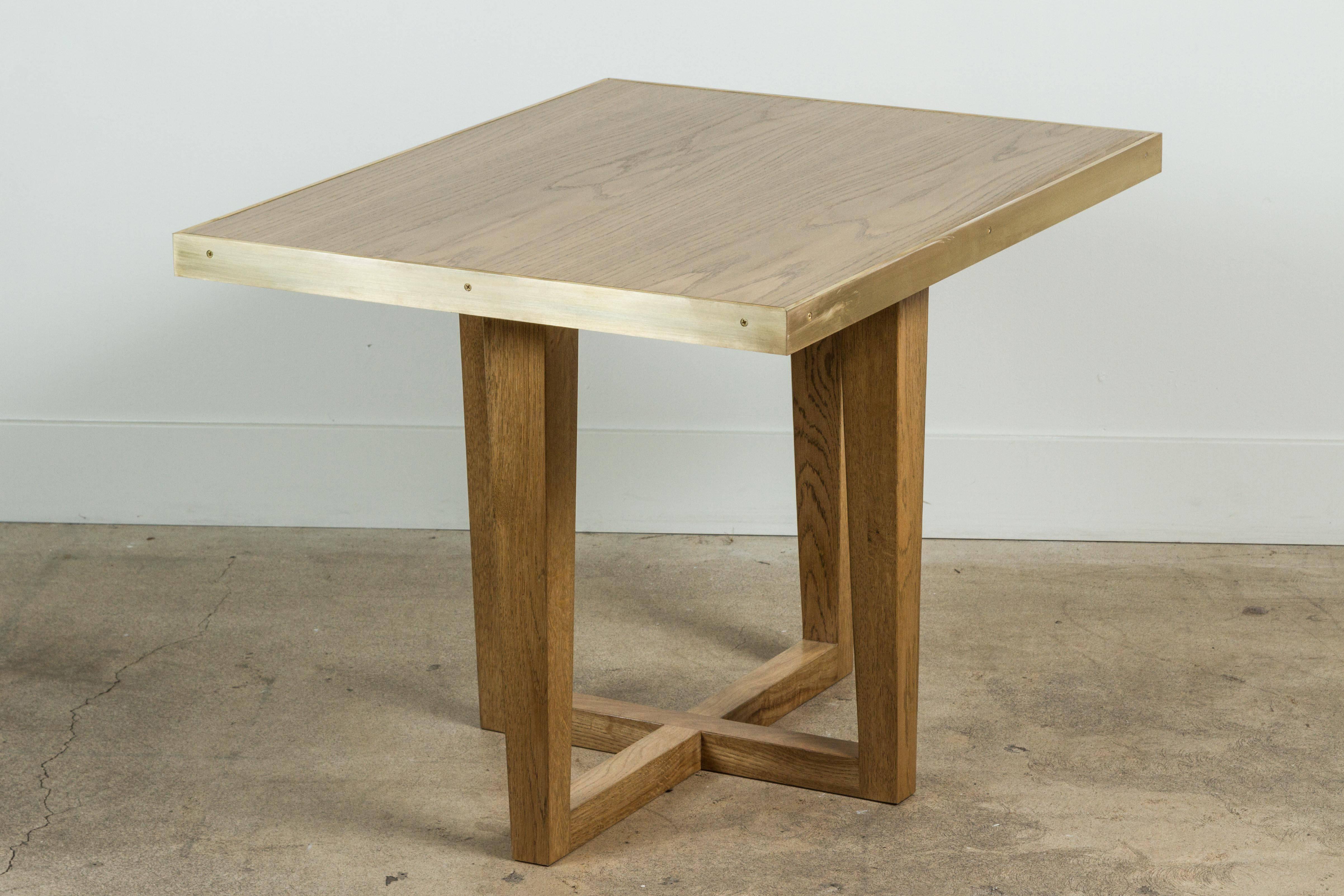 Contemporary Rialto Table - Wide by Lawson-Fenning For Sale