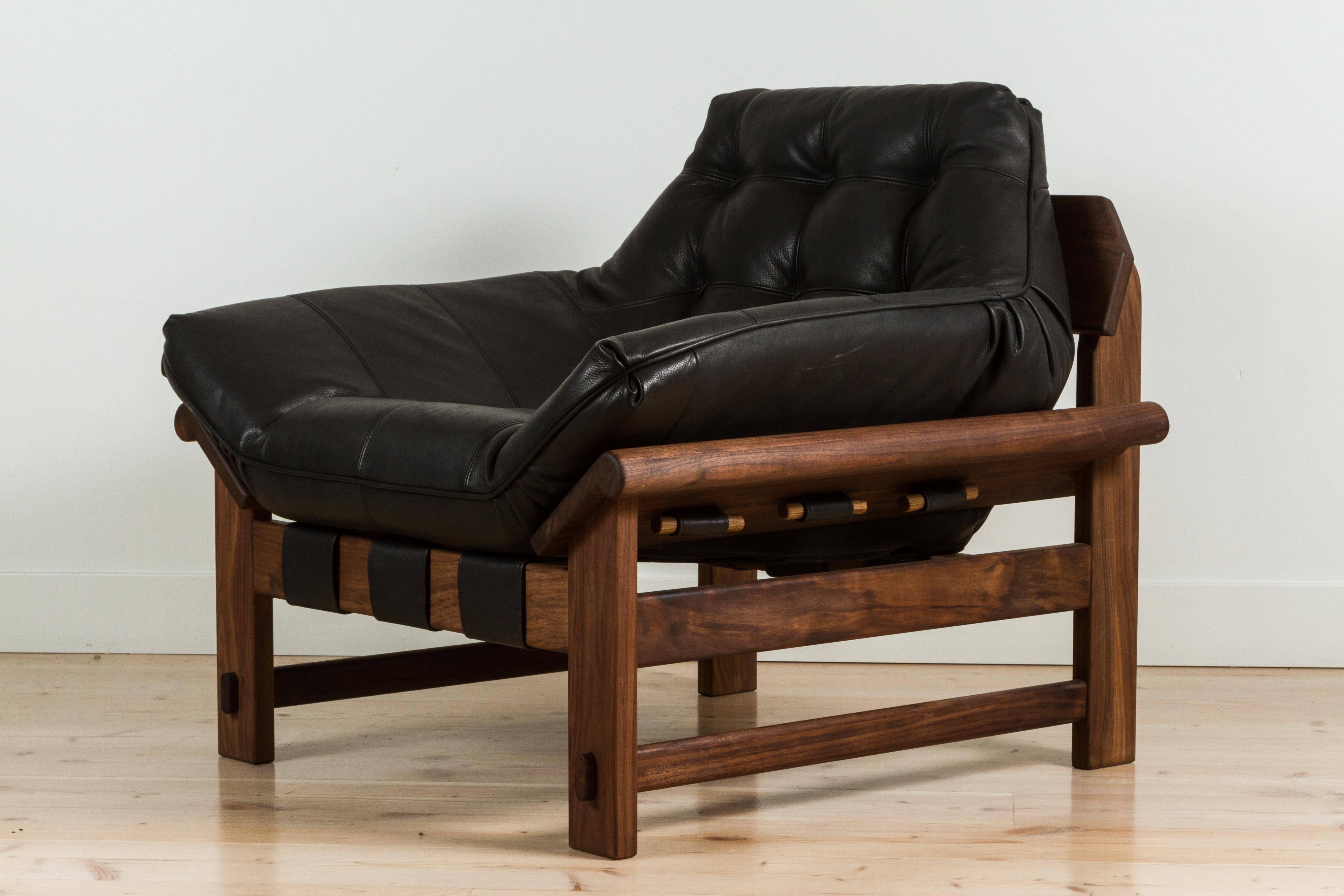 Leather Ojai Lounge Chair by Lawson-Fenning