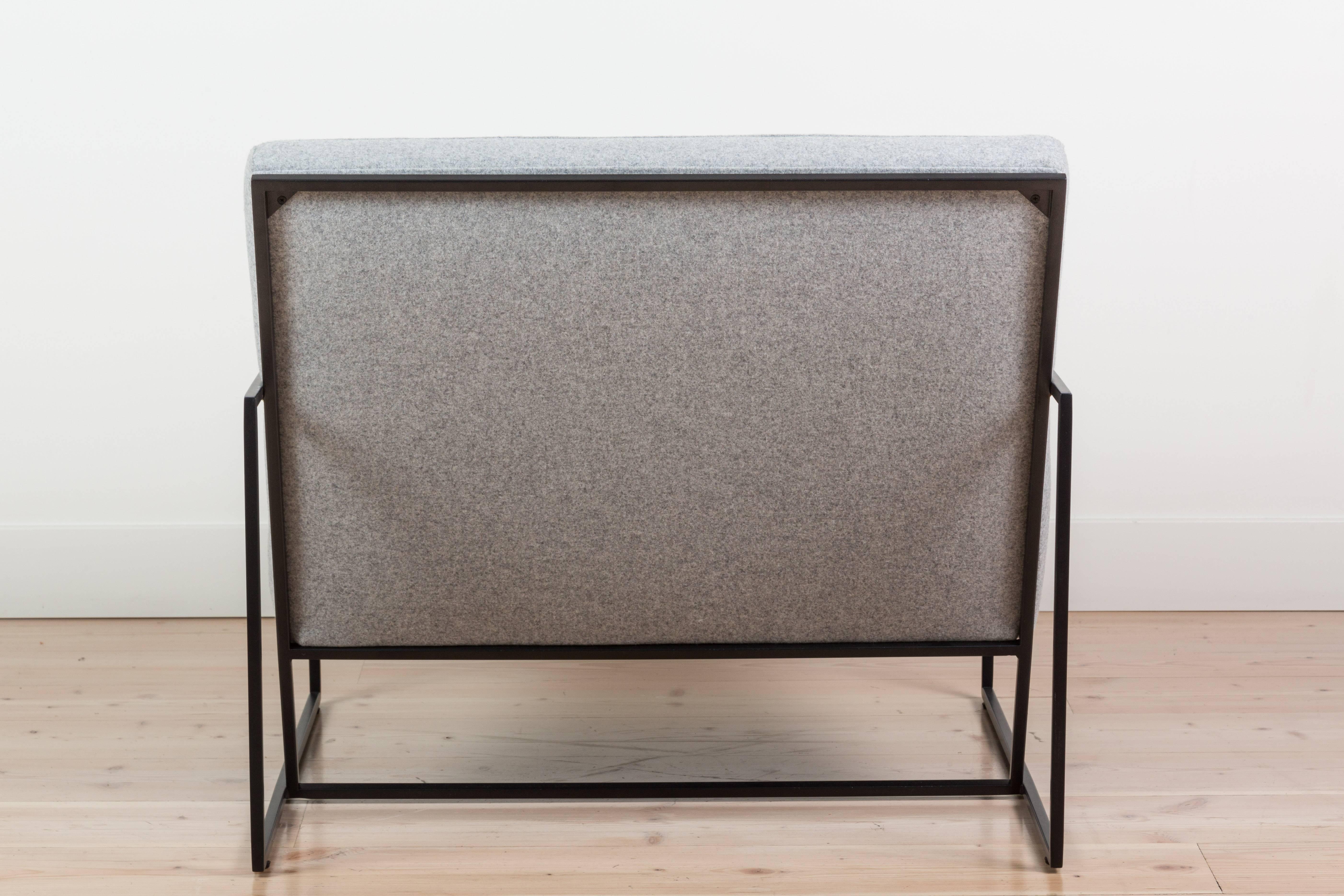Mid-Century Modern Thin Frame Lounge Chair by Lawson-Fenning