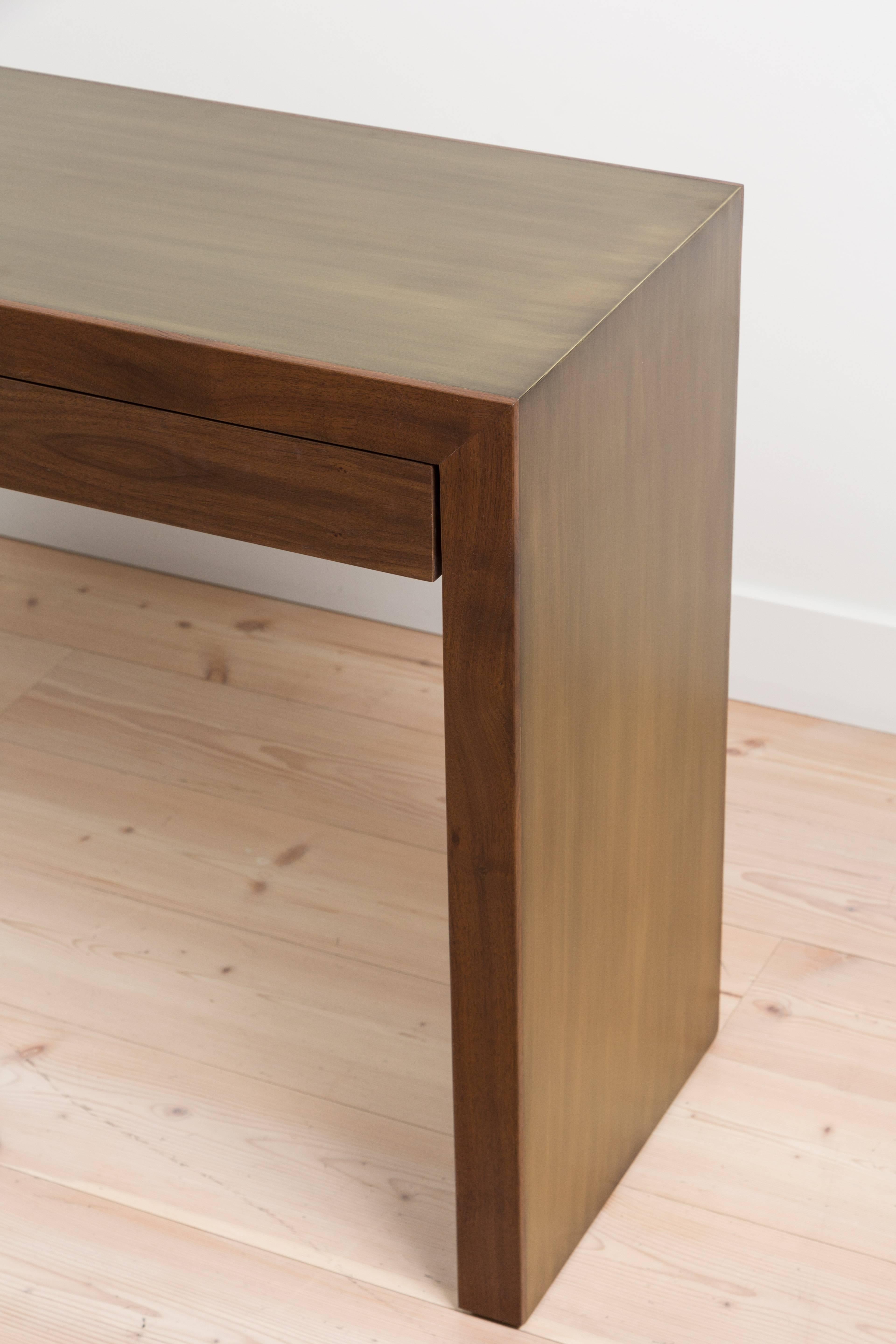 Contemporary Parkman Console by Lawson-Fenning