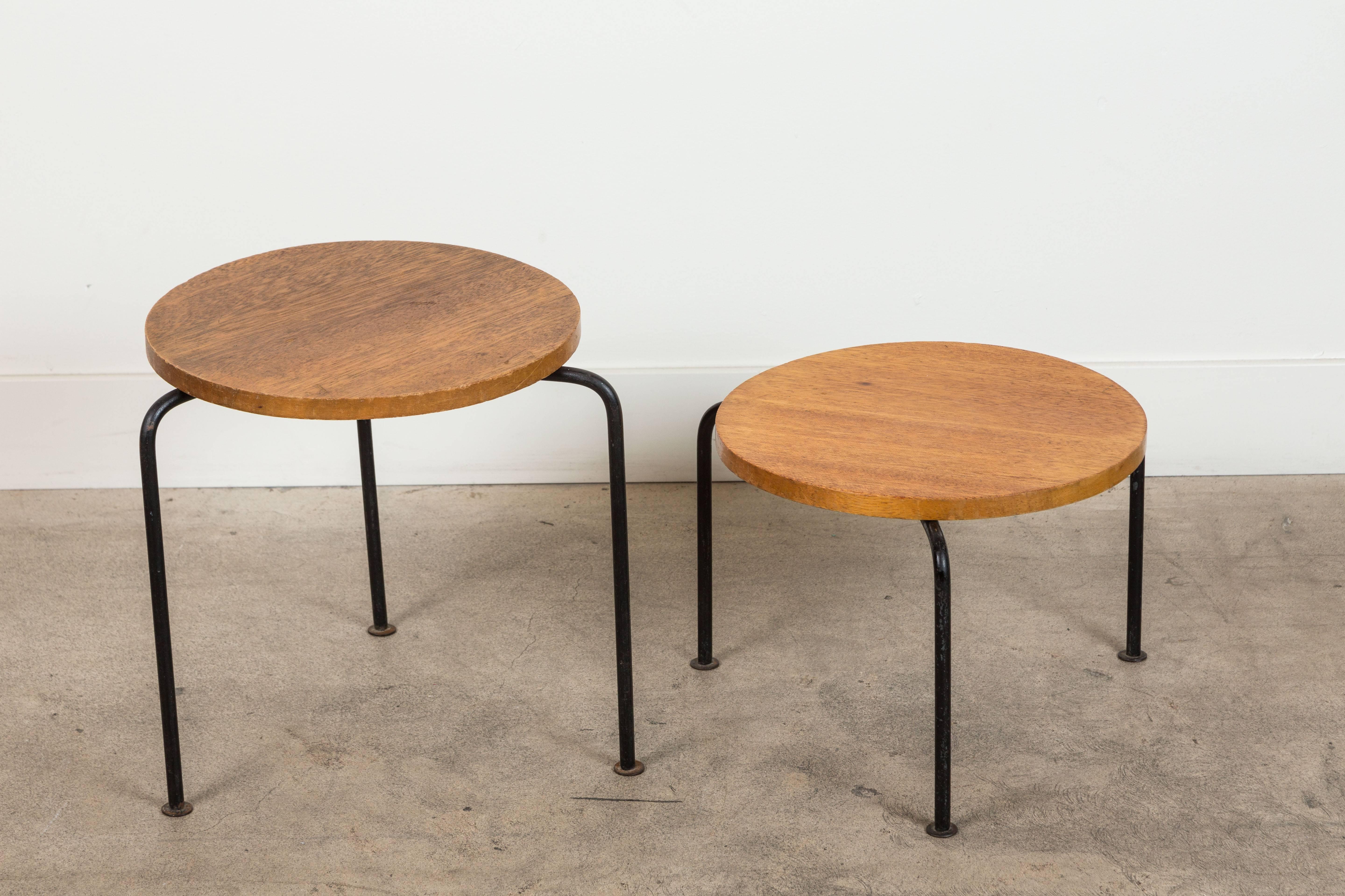 Pair of nesting tables by Luther Conover.